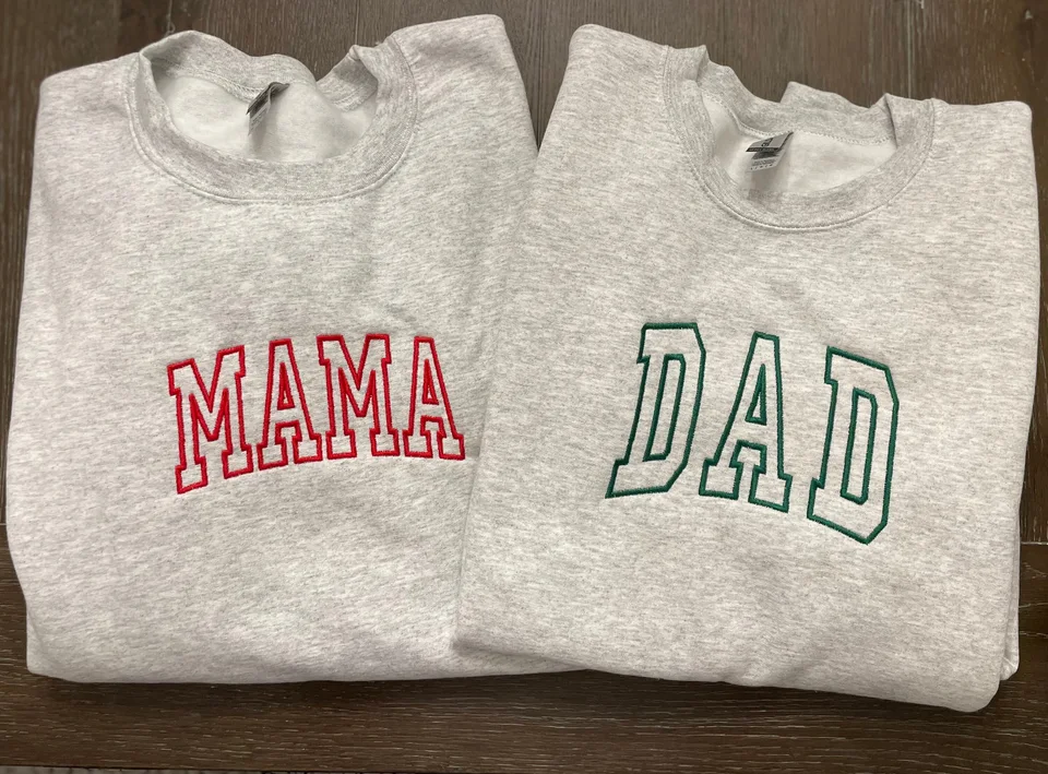 Custom Name Varisty Letter Crewneck