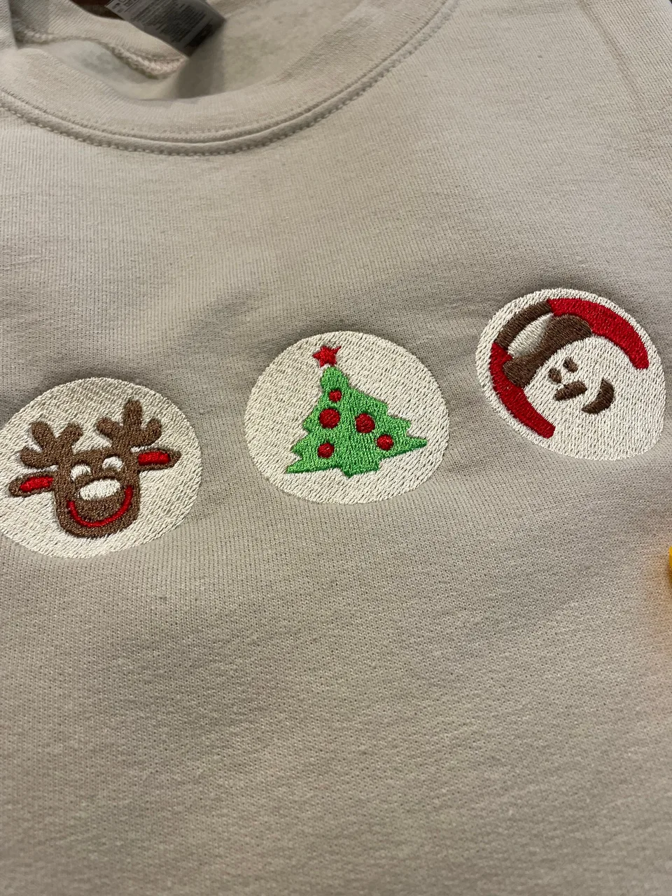 Christmas Sugar Cookie Crewneck — detail 2