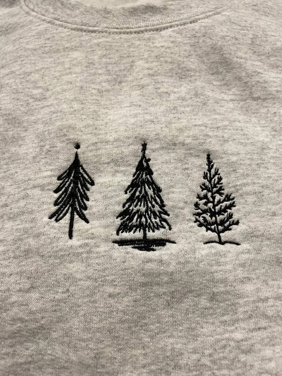 Minimalist Christmas Crewneck — detail 2
