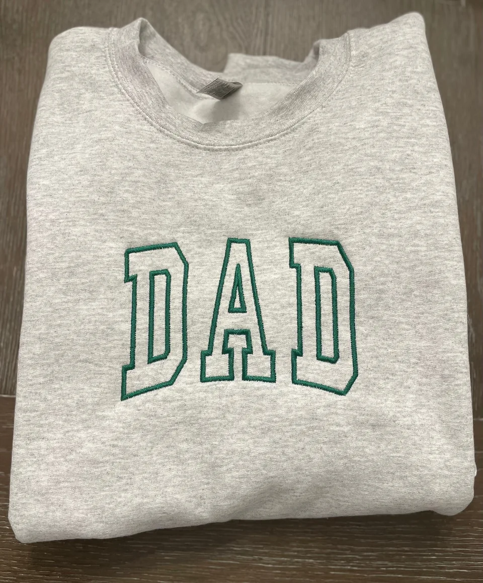 Custom Name Varisty Letter Crewneck — detail 6