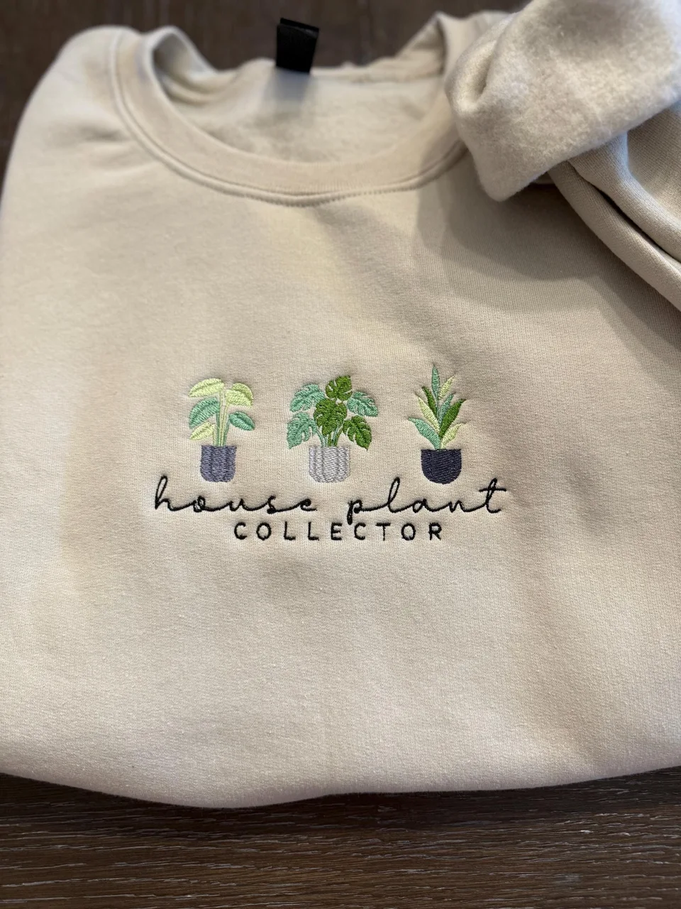Houseplant Lover Sweatshirt: Plant Mom, Plant Dad Gift
