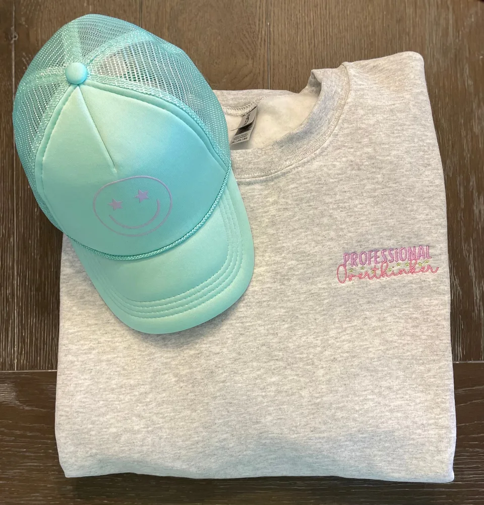 Professional Overthinker Sweatshirt - Mental Health Matters