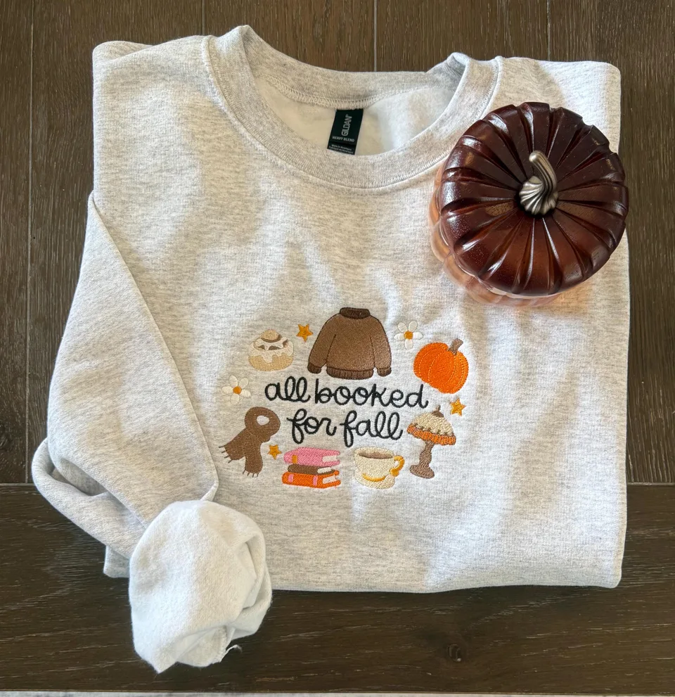 Booked for Fall crewneck