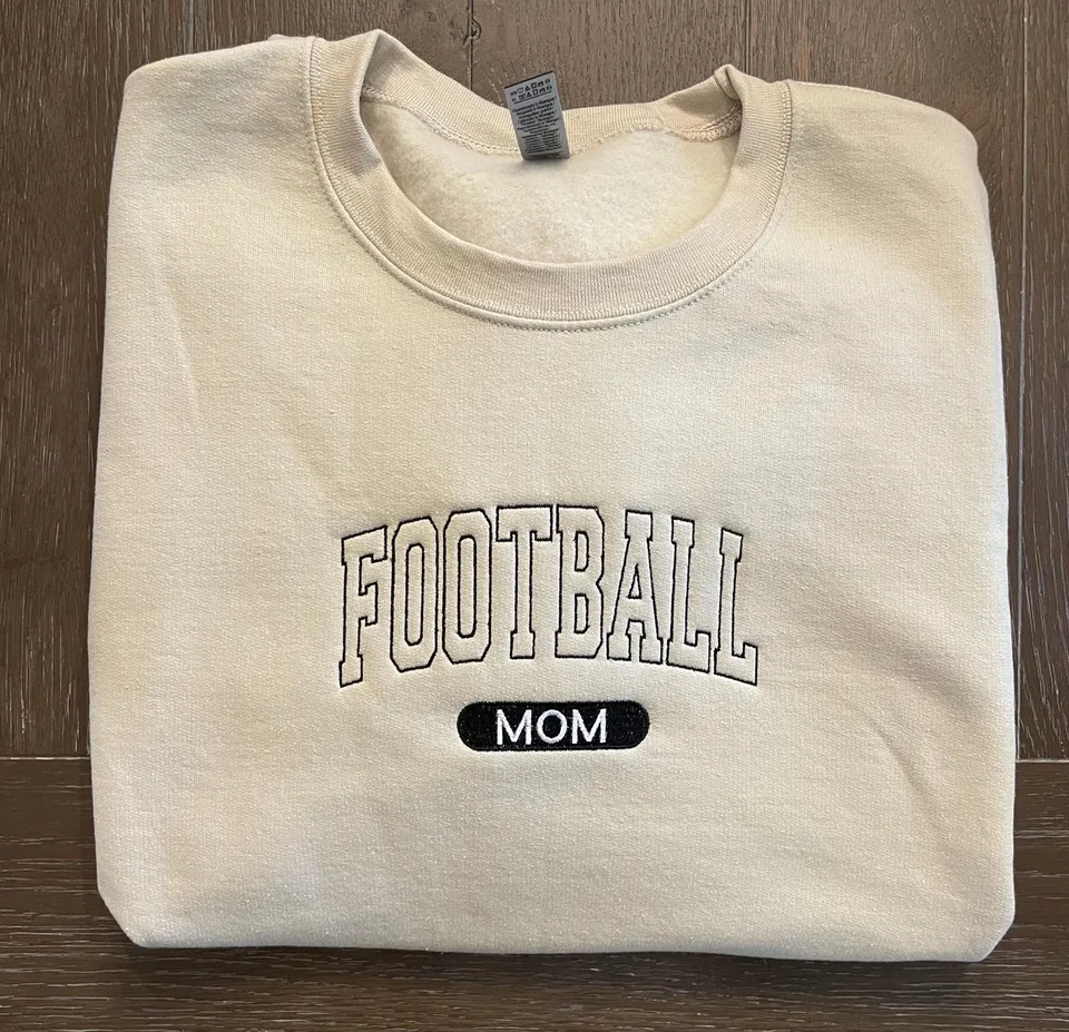 Football Mom Varsity Sweatshirt: Custom Team Spirit — detail 2