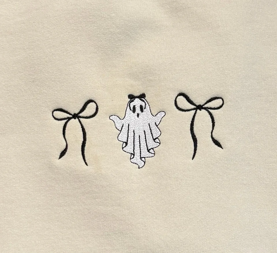 Halloween Bow Ghostie — detail 2